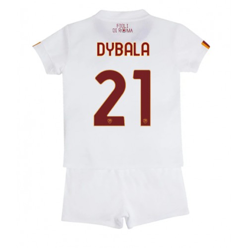 AS Roma Paulo Dybala #21 kläder Barn 2022-23 Bortatröja Kortärmad (+ korta byxor) AS Roma Paulo Dybala #21 kläder Barn 2022-23 Bortatröja Kortärmad (+ korta byxor)